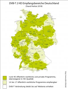 DVB-T Verfügbarkeit